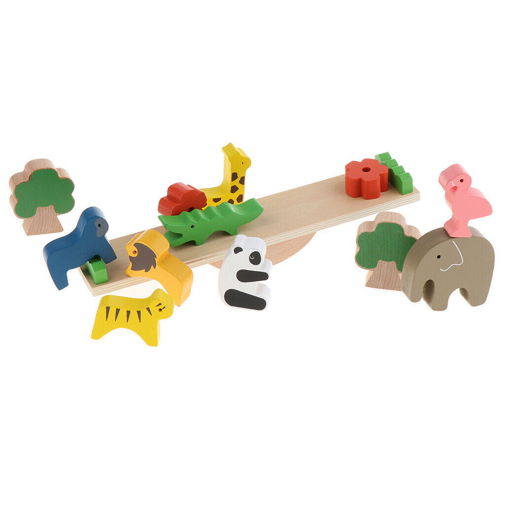 Balance Game Wooden Educational Montessori Toys For Baby Toddler Adults