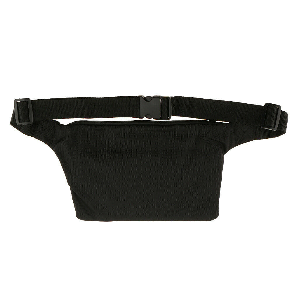 Lightweight Styling Tools Bag Cutting Scissors Clips Storage Pouch Black