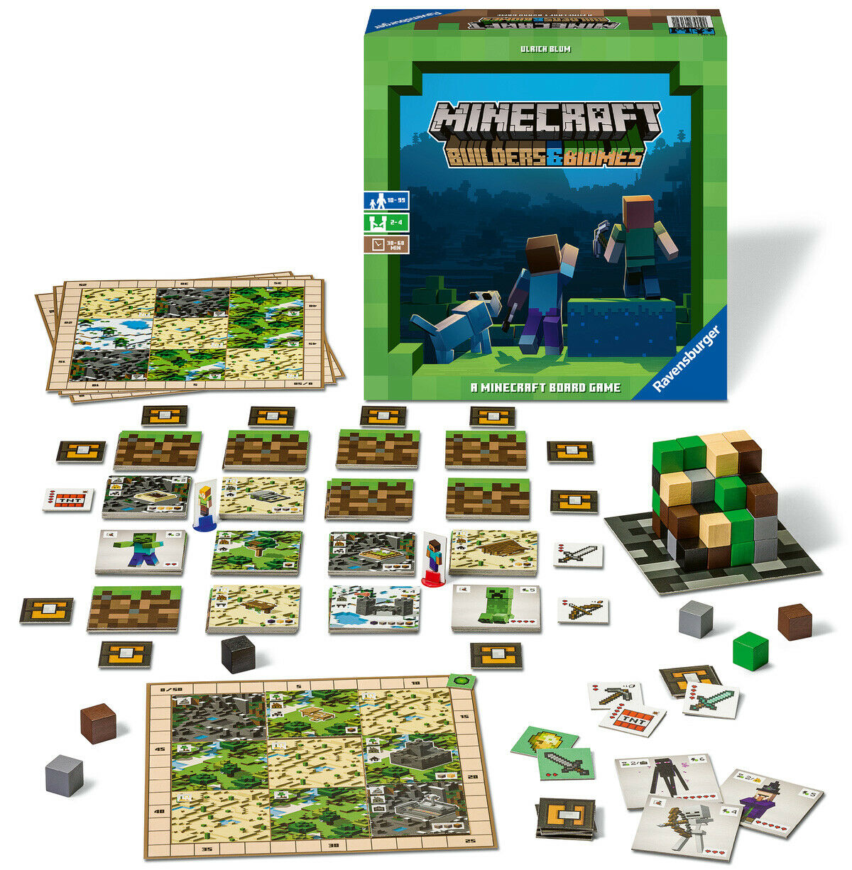 26132 Ravensburger Minecraft Builders & Biomes Games Age 10 Years+