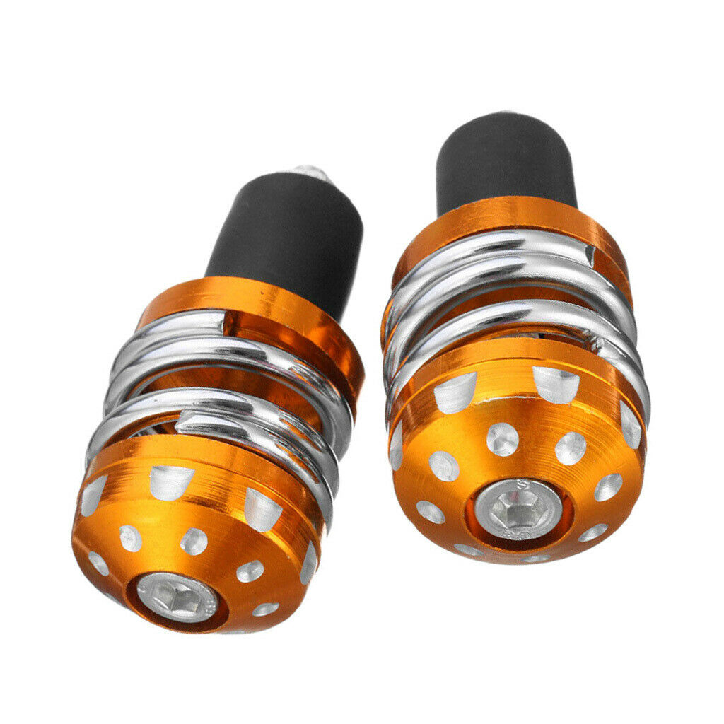 4 X MOTORCYCLE 22mm 7/8 '' Anti-Vibration Handlebar Ends Cap Handle Bar