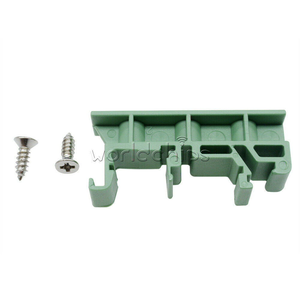 35mm PCB C45 DIN Rail Mounting Board Bracket Terminal Socket Base
