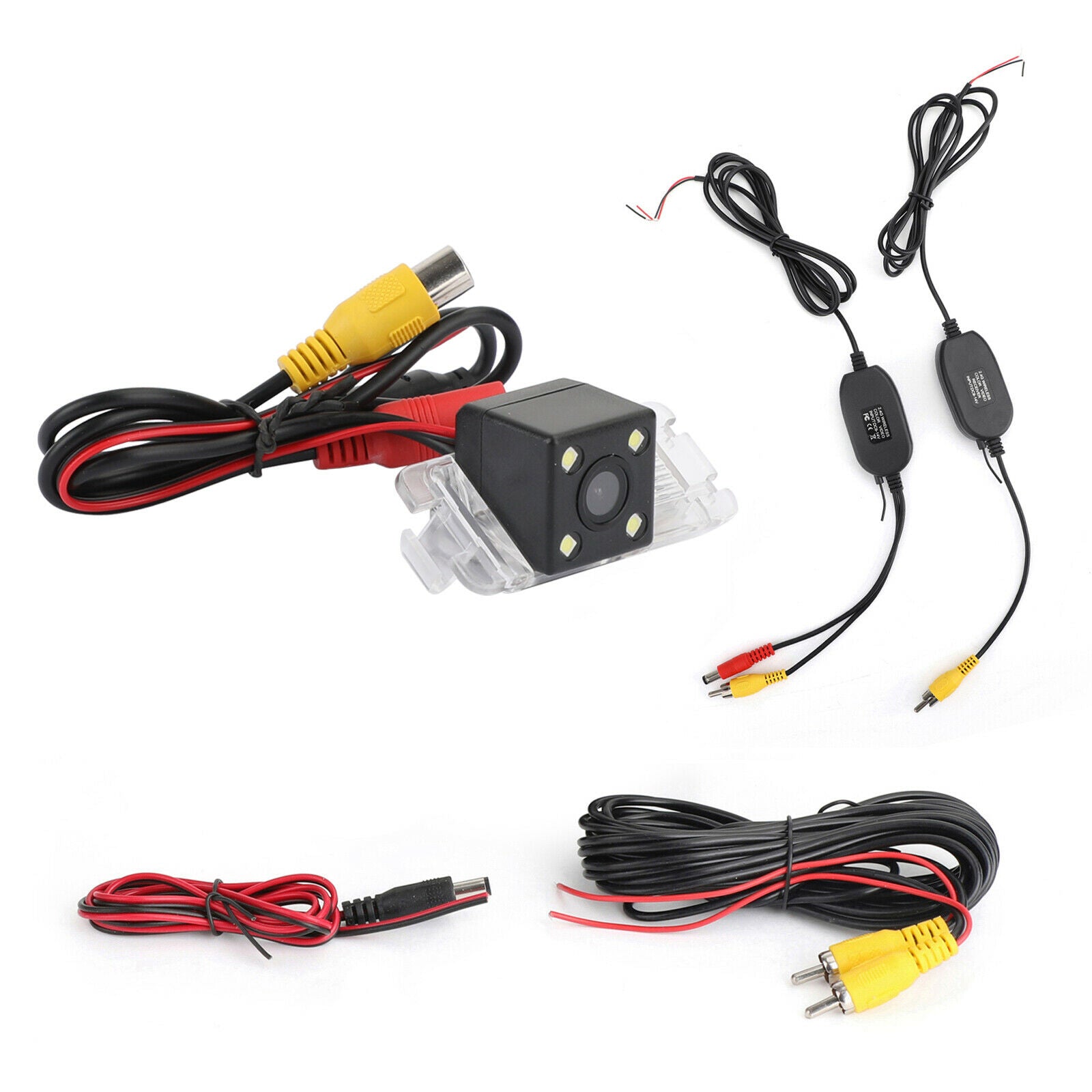 Car Rear View Wireless 4LED Camera Fit For FORD MONDEO/FIESTA/FOCUS HATCHBACK CN