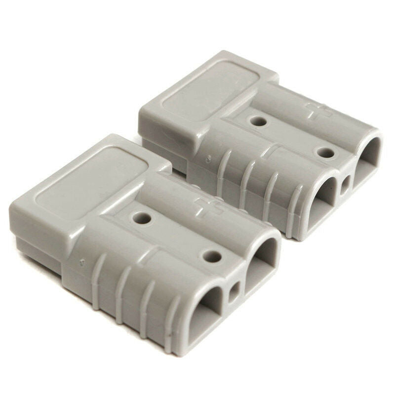 10X 50A 6AWG Plug Connect Battery Quick Connector Kit Disconnect Winch Car Truck
