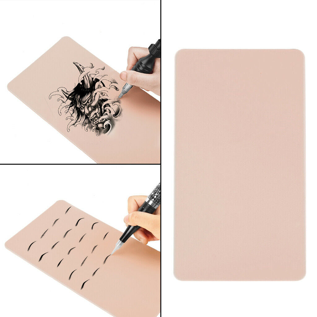Blank Eyebrow  Practice Skin Double Sided Microblading Training Skin