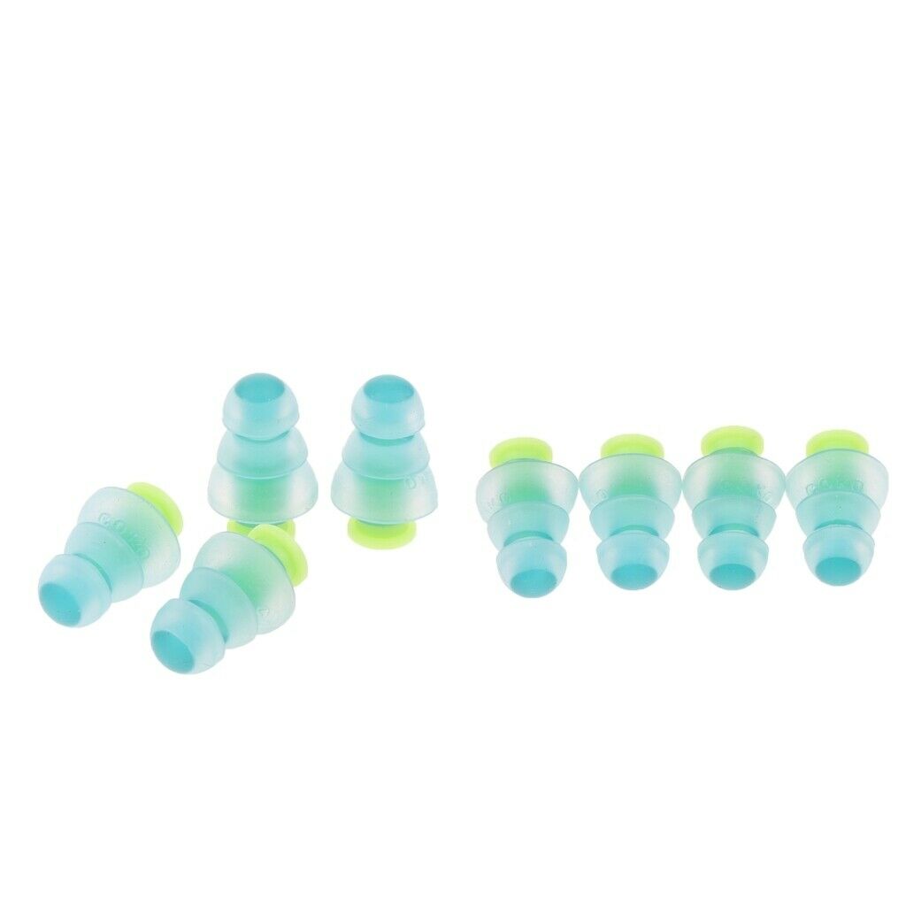 4Pair Silicone Foam Earplug, Hearing Protection for Sleeping /Concerts