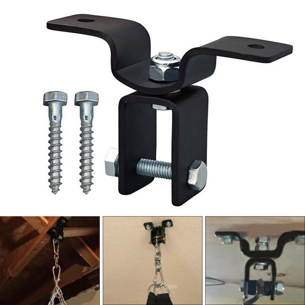 Heavy Bag Ceiling Hook Boxing Sand Bag Bracket Holder Gym MMA Training