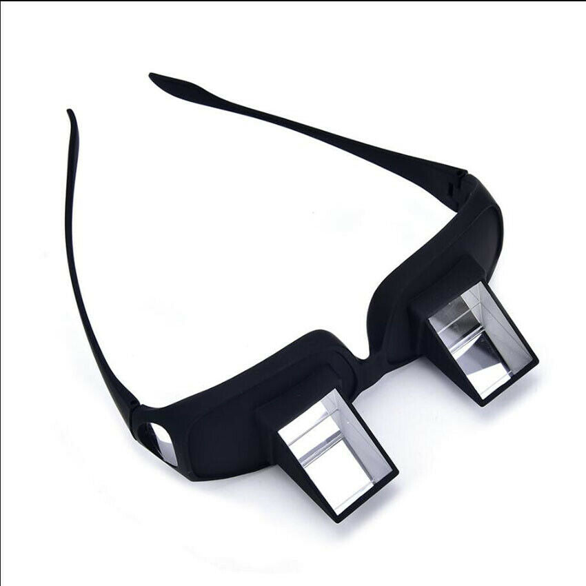 1PCS Unisex Bed Prism Spectacles Prism Glasses Lazy Readers for Reading Durable