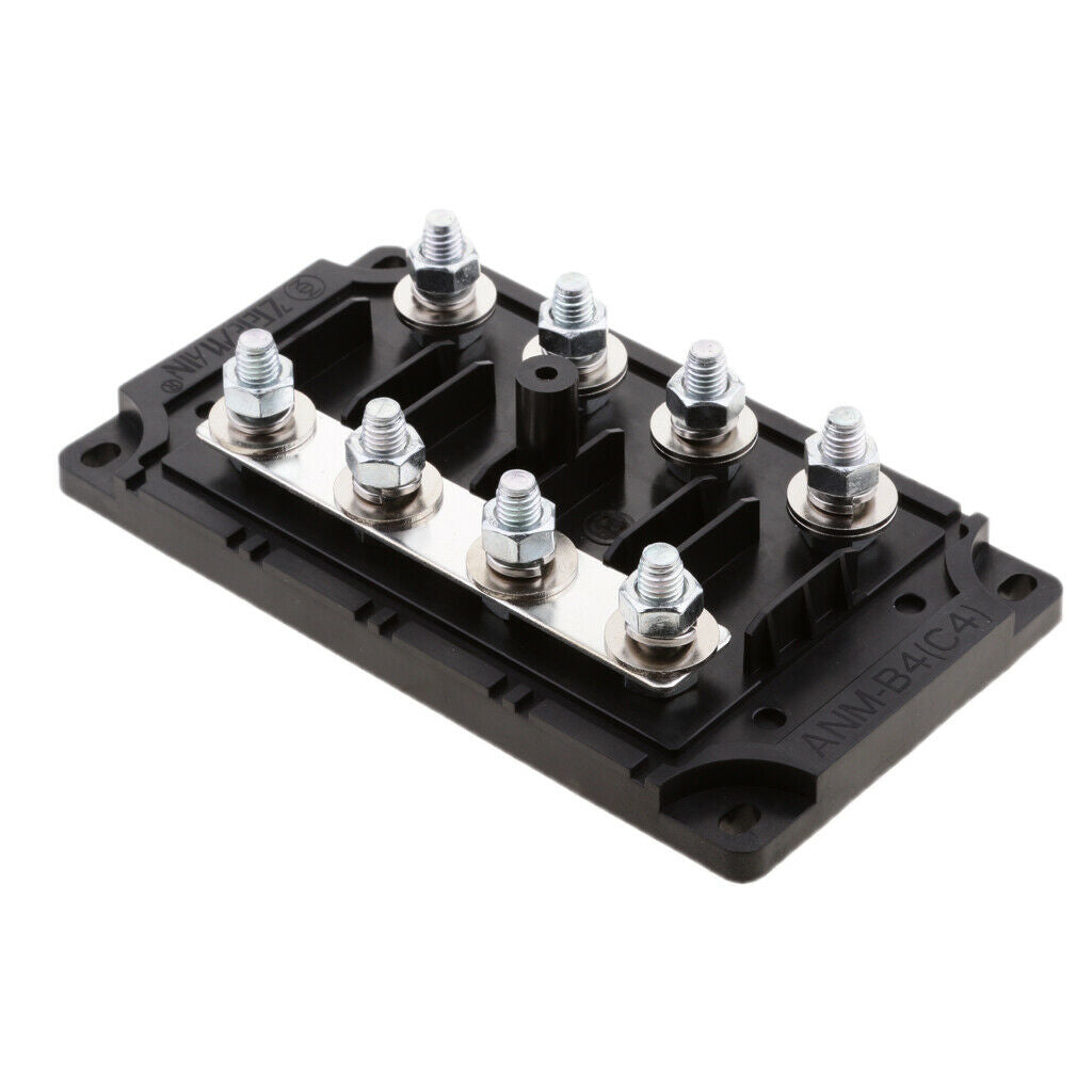 Car Boat Automotive 4 Way ANM Blade Fuse Screw Down Block Holder 32V