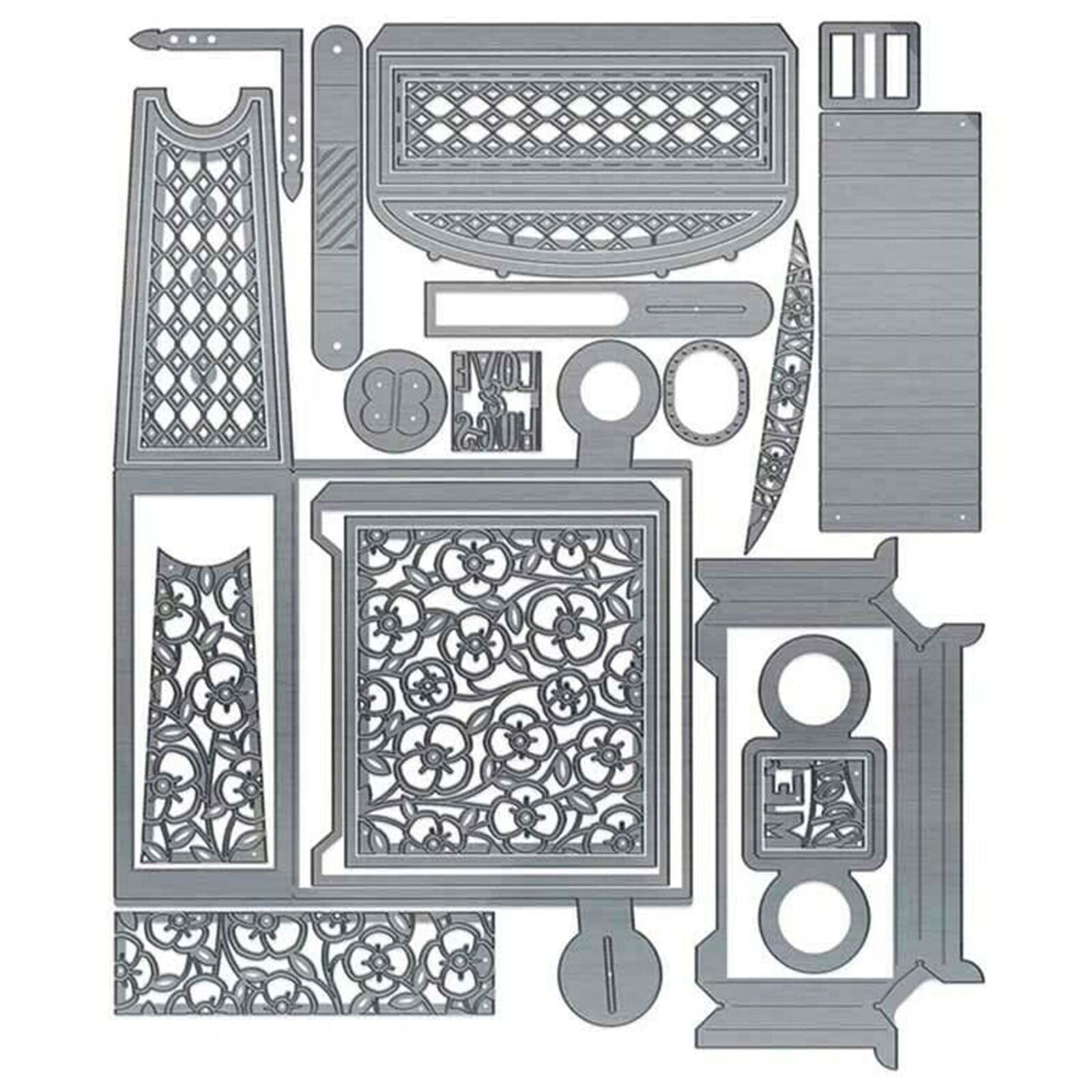 Small School Bag Metal Stencil Cutting Dies Scrapbooking Punching Template