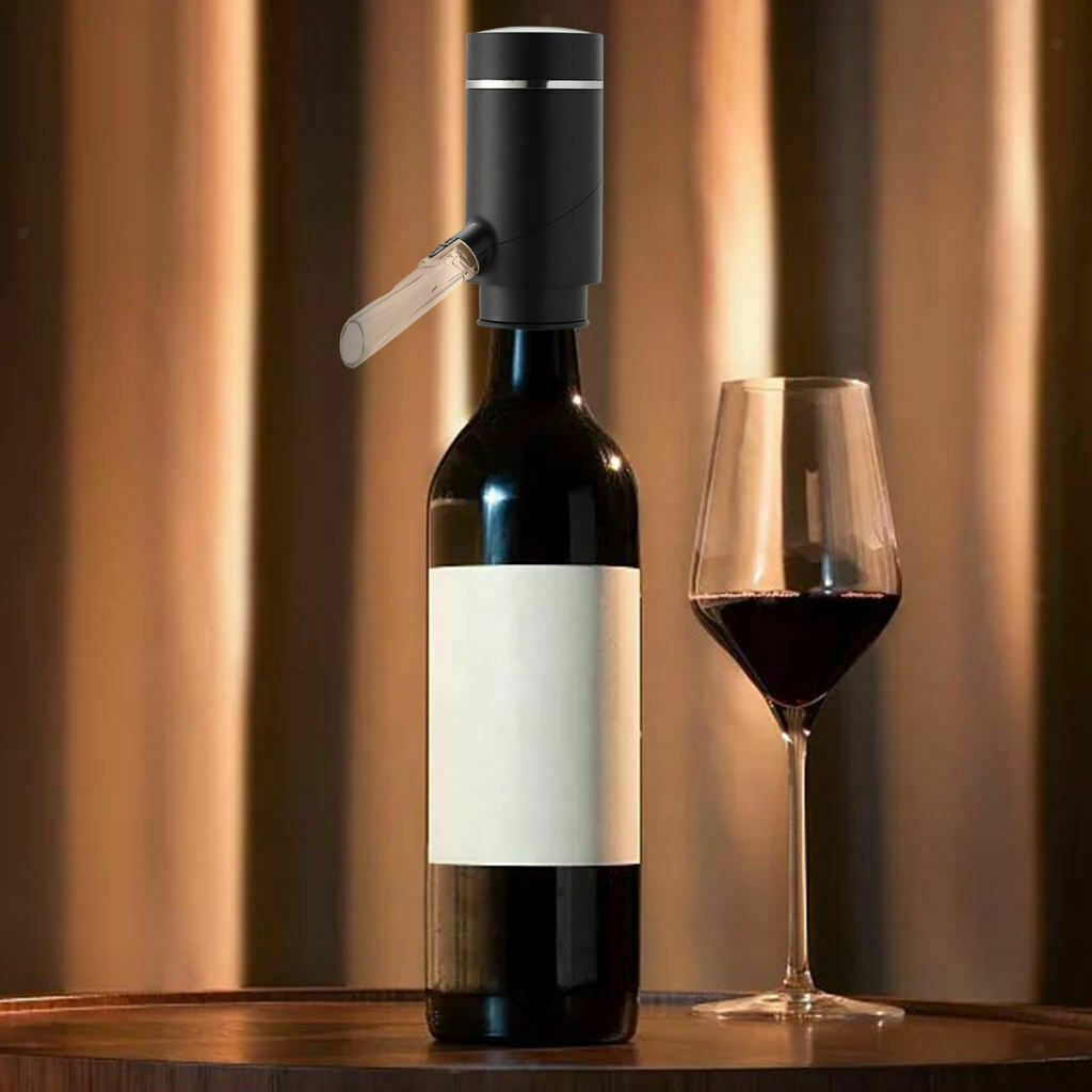 Electric Wine Aerator Pourer Smart Accelerated Oxidation for Red White Wine