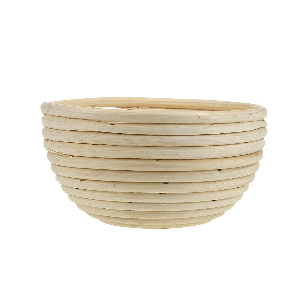 Bread Proofing Food Storage Basket Kitchen Dough Cookie Rattan Organizer @