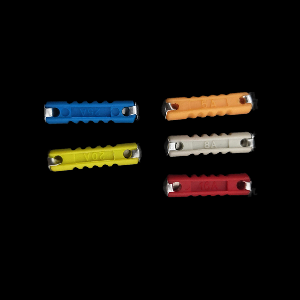 200Pcs Ceramic Continental Car Fuse Torpedo Fuses Kit 5A 8A 16A 20A 25AMP