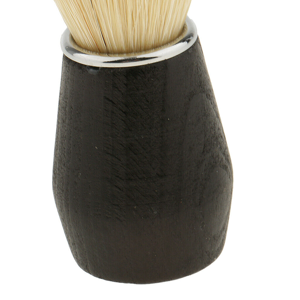 Soft Men Shaving Beard Brush Plastic Handle Salon Barber Tool Salon Home Use