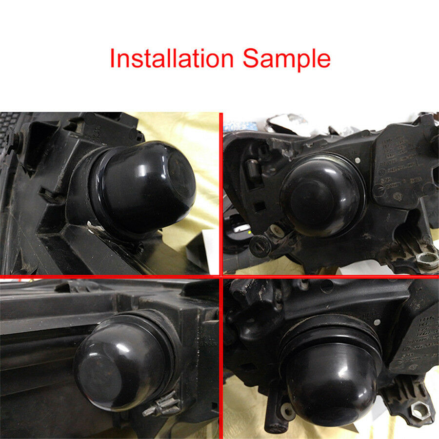65mm Inne Dia 2Pcs Seal Cap prevent moisture dust for Car LED headlight fog lamp