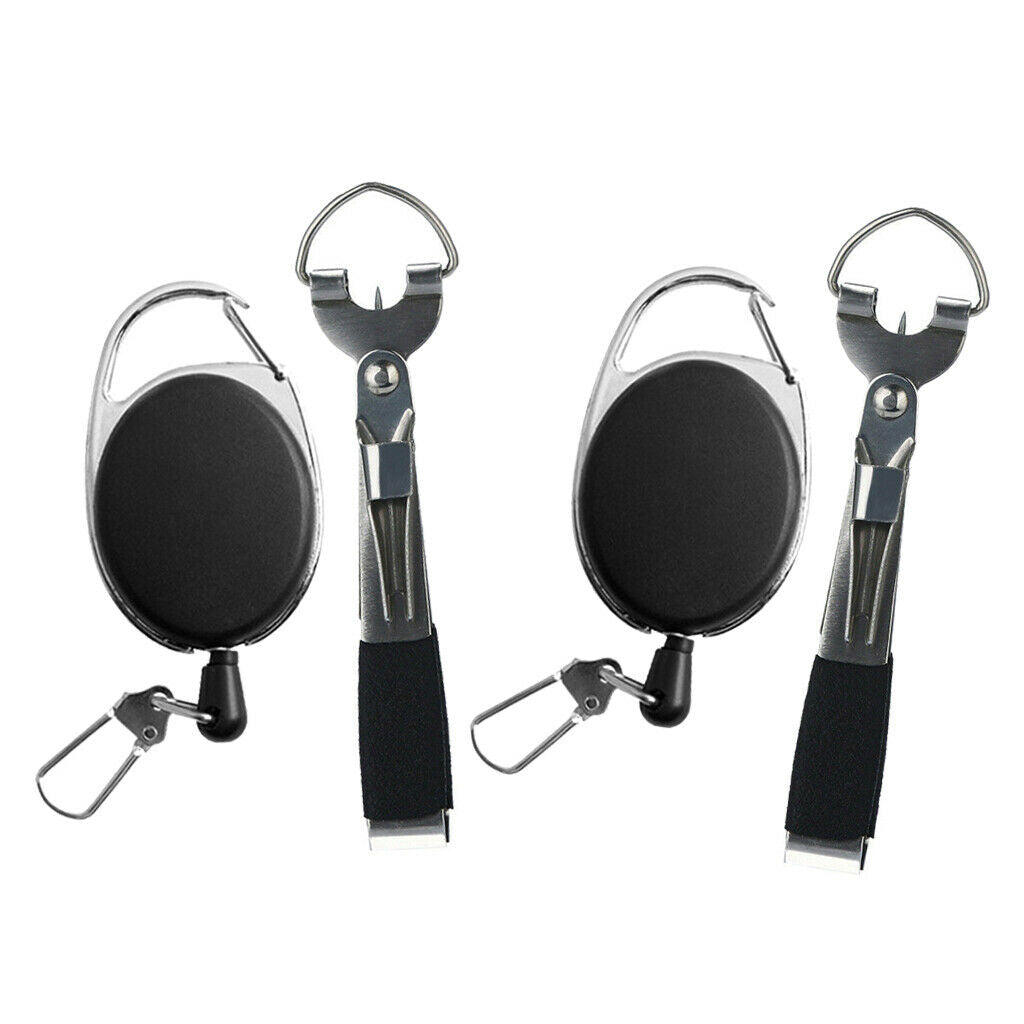 2Pcs Fishing Line Nipper Cutter Clipper Quick Nail Knot Fishing Tackle