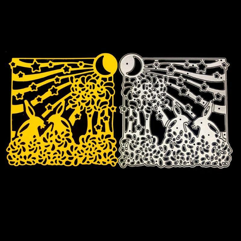 Bunny Metal Cutting Dies Stencil Scrapbooking DIY Album Stamp Paper Card Emboss