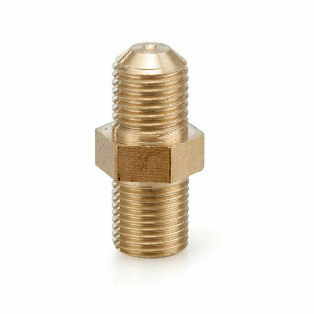 0.035" AN 4AN X 1/8 NPT Turbo Oil Feed Line Restrictor Fitting Brass NEW