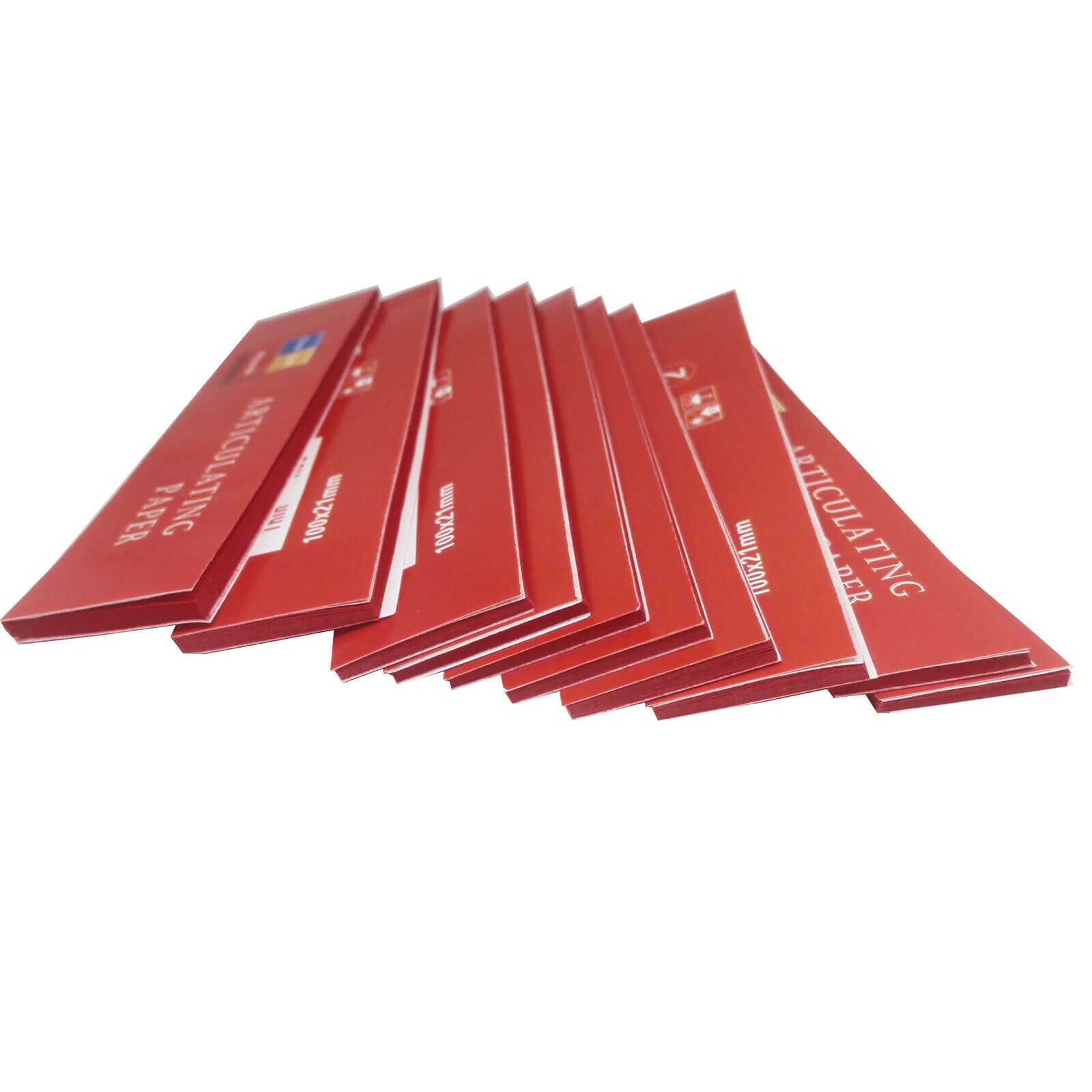 Dental Articulating Paper Thick Thin Red-A Strips 10 books*40 sheets per Box