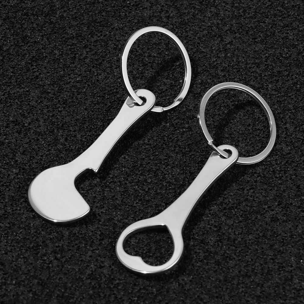 Accessories Decor Metal Keychain Key Hook Shopping Cart Token Substitute Coin