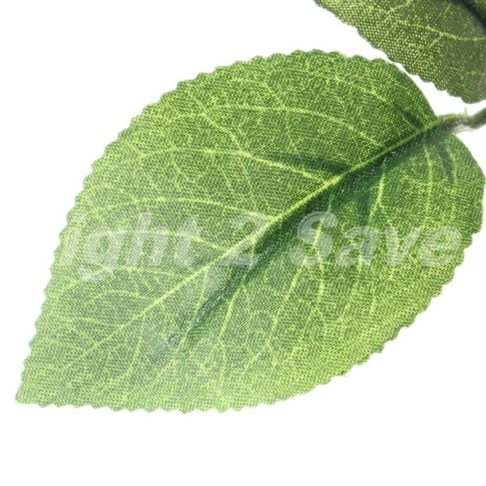 Artificial Silk Green Leaf Rose Leaves 100pcs Decorative Flowers&Wreaths Wedding