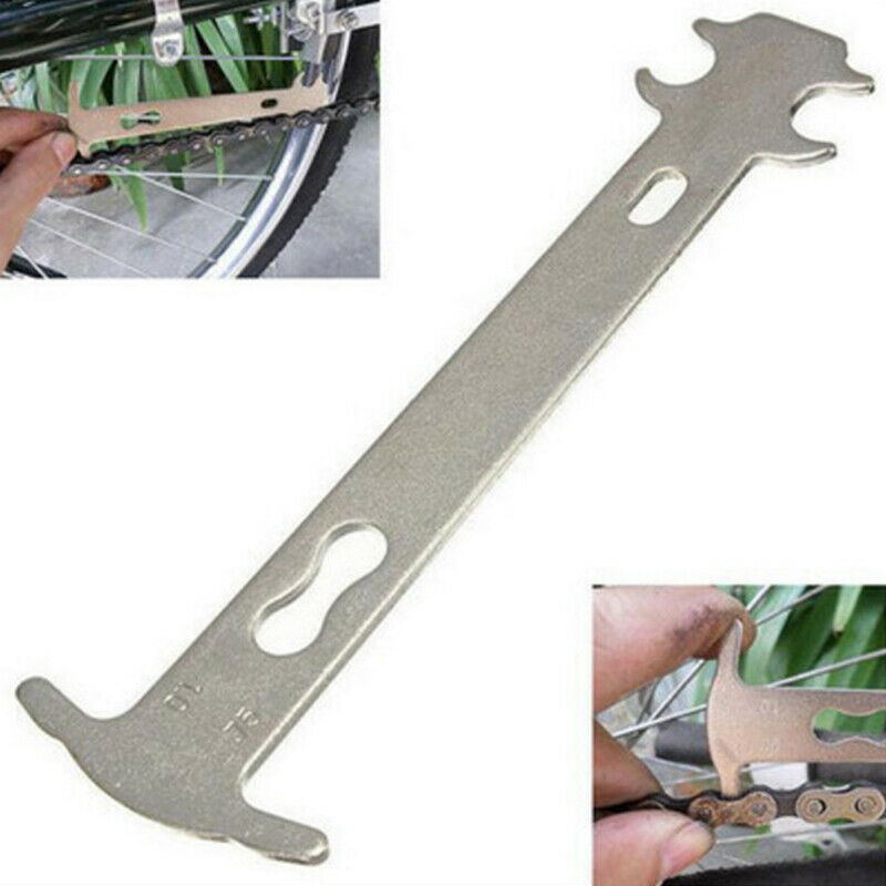 Bicycle Chain Wear Indicator Checker Chains Gauge Measurement Ruler Repai.l8