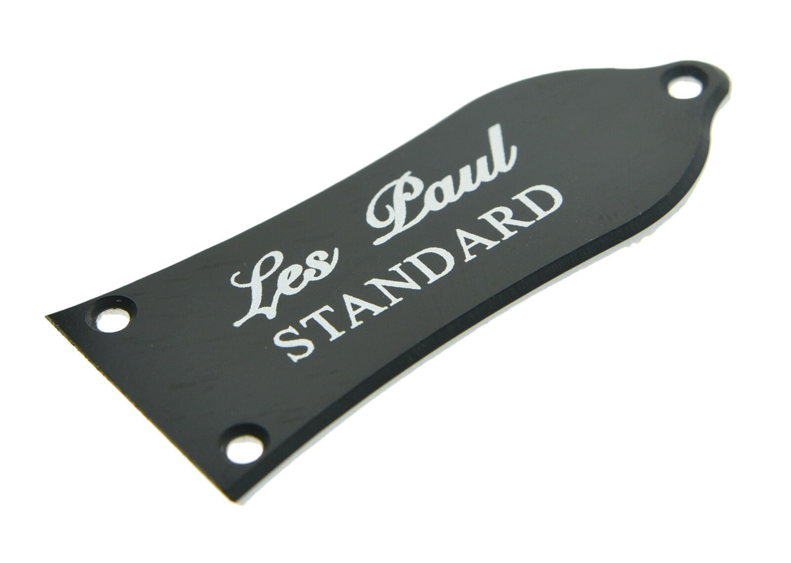 2 Ply White/Black STANDARD Printing Truss Rod Cover fits Epiphone Style LP