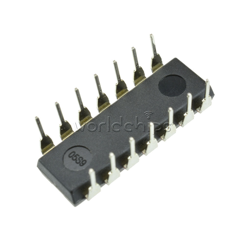 100PCS SN74HC00N 74HC00N IC QUAD 2-INPUT NAND GATE 14-DIP