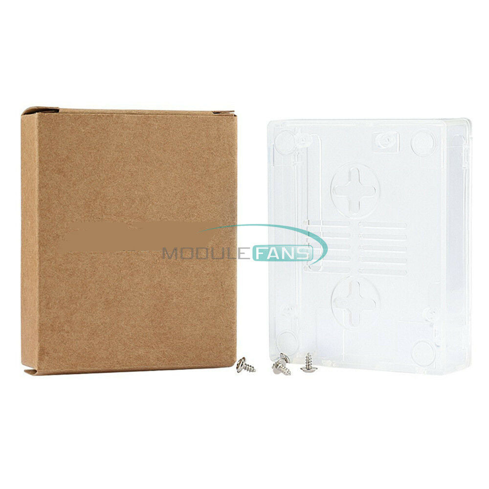 ABS Case Shell Enclosure Clear Box+Screw For Arduino Mini/Micro/Type USB UNO R3