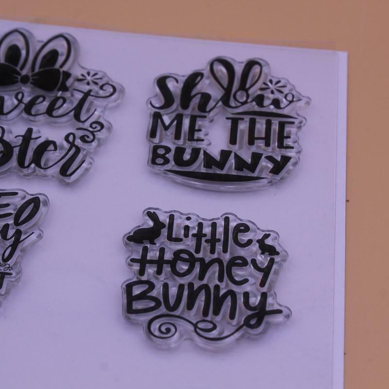Easter Eggs Silicone Clear Seal Stamp DIY Scrapbooking Embossing Photo Album