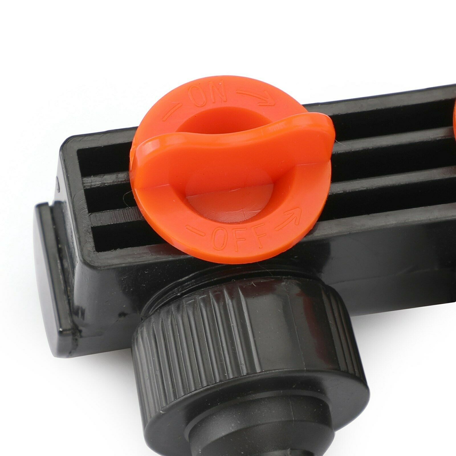 4 Way Heavy Duty Plastic Garden Hose Connector Tap Splitter 1/2" 3/4" 1" CA