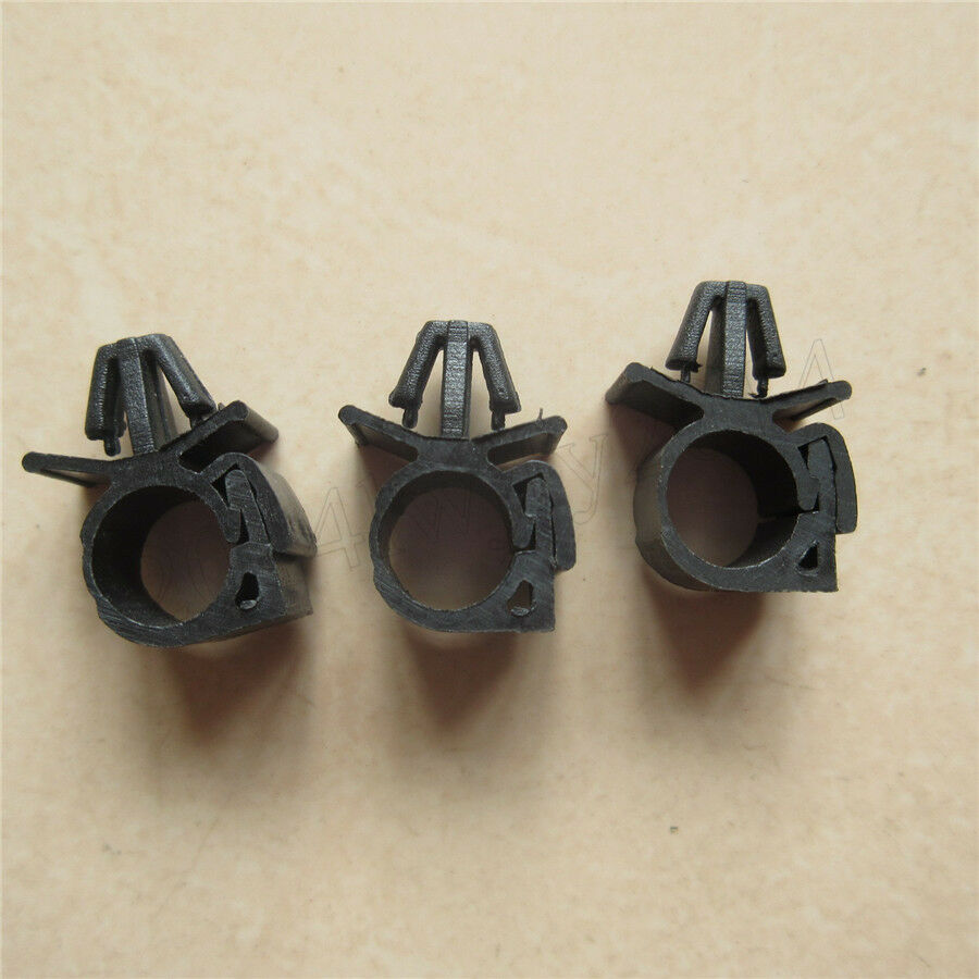 100x Car Wiring Harness Fastener Auto Wire Cable Fixed Clips Tie Wrap Clamp Kit