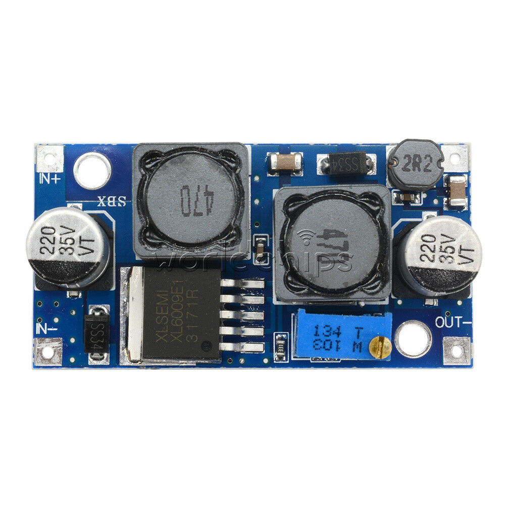 Adjustable Boost Buck DC-DC step up down Converter XL6009 Module Solar Voltage