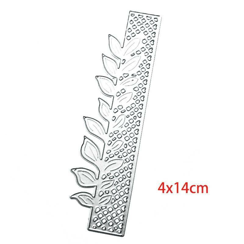 Leaf Stripe Cutting Dies Stencil DIY Scrapbooking Album Paper Card Embossing