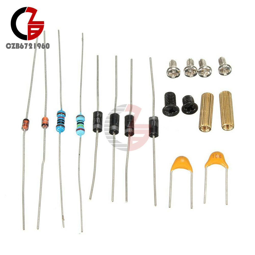 DIY Kit LED LM317 Adjustable Voltage Regulator Step-down Power Supply Module Set