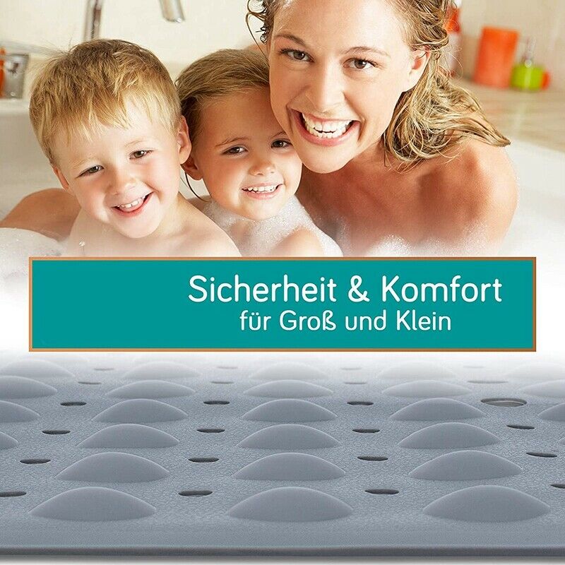 Non-Slip Bath Mat for Children and Adults. Shower Mat Including Suspension. U9L3