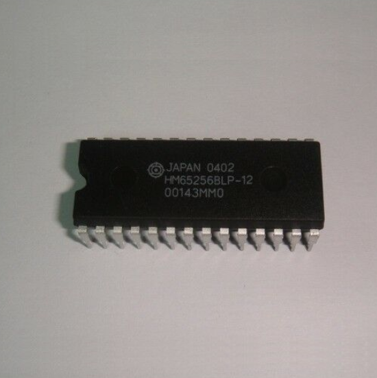 1PCS  IC HITACHI WDIP-28(DIP-28) HM65256BLP-12 HM65256BLP