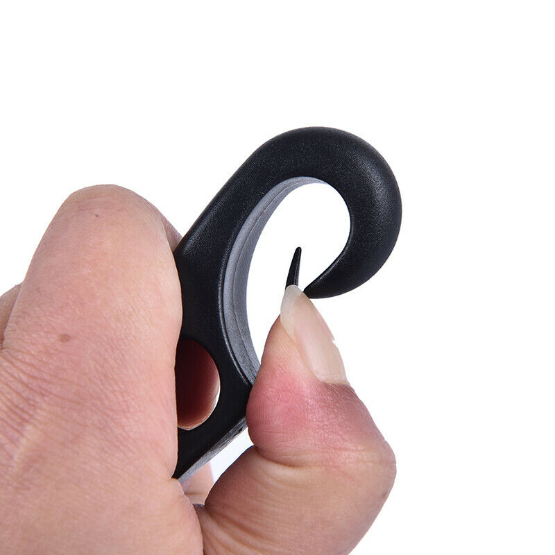 6Pcs Nylon Cord Rope Clip Hook for Kayak Bungee Rope Line Rowing Boat Hoo.l8