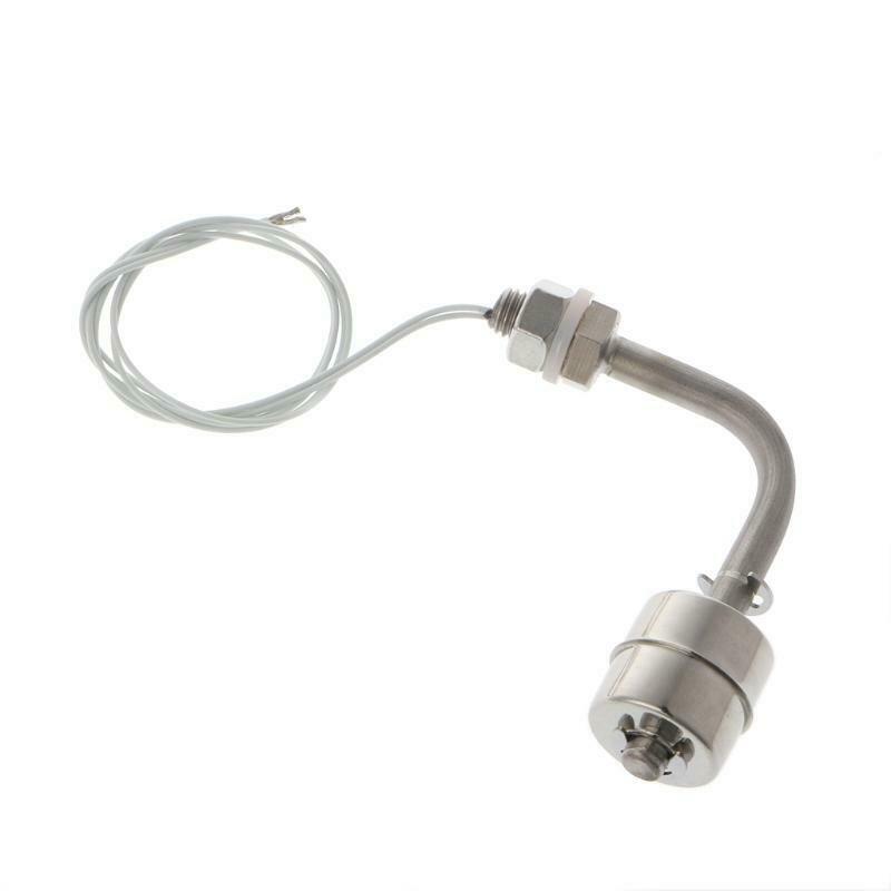 Stainless Steel Float Switch Right Angle Vertical Head Liquid Water Tank Level