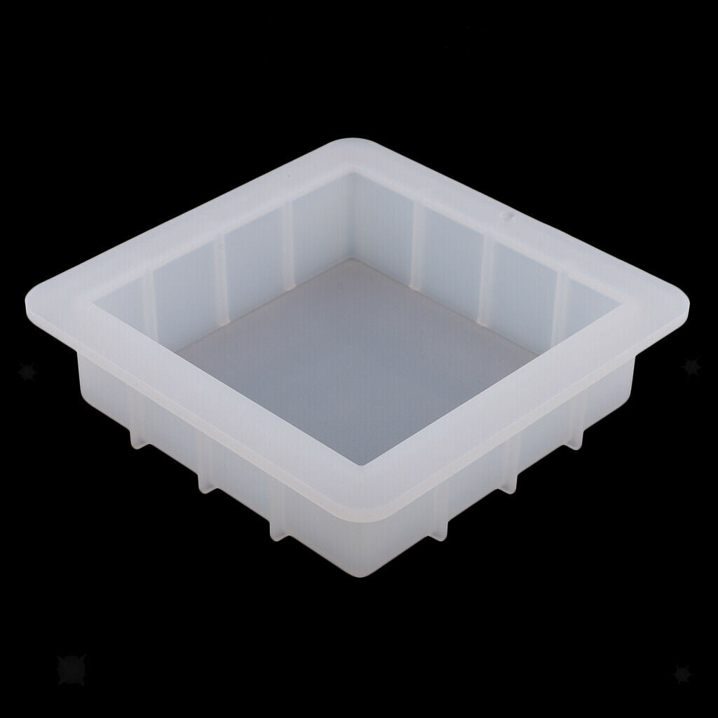 Large 1100ml Soap Mold Silicone Mould Tray For Homemade DIY Pastry Baking Mold