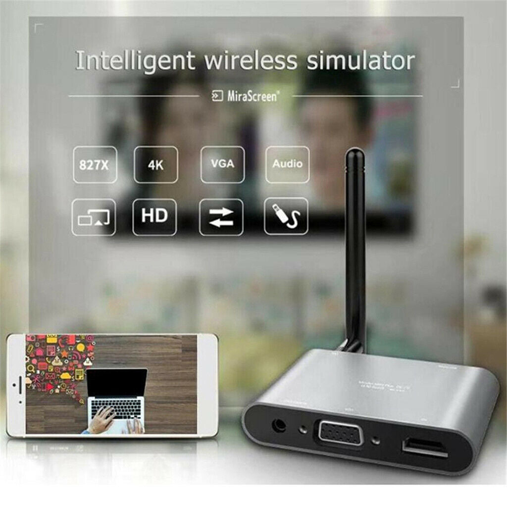 HDMI WiFi Display Adapter Receiver HD for Casting Phone Tablet to TV Monitor