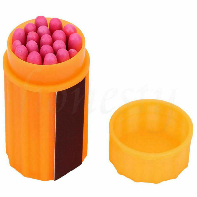 Outdoor Stormproof Waterproof Emergency Survival Lighter Kit Gear Storm Matches