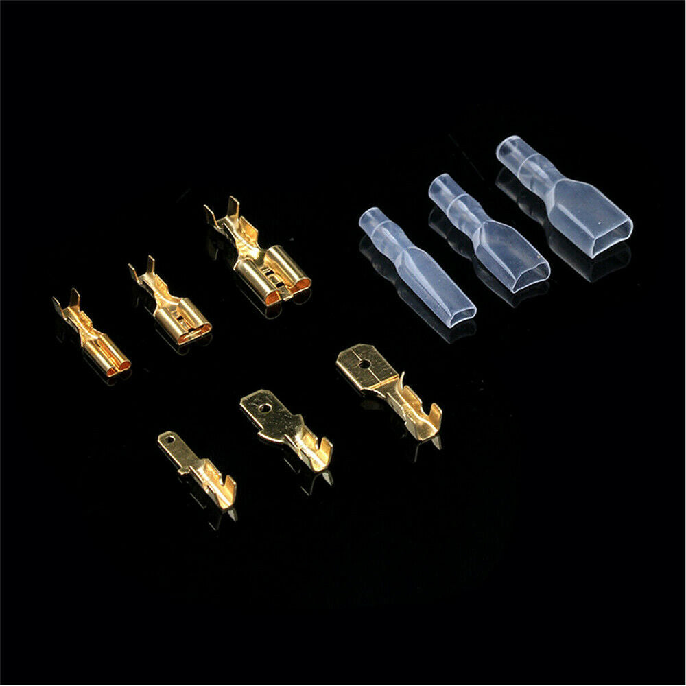 270PC Assortment Terminal Set Electrical Wire Crimp Connector Male &Female Spade