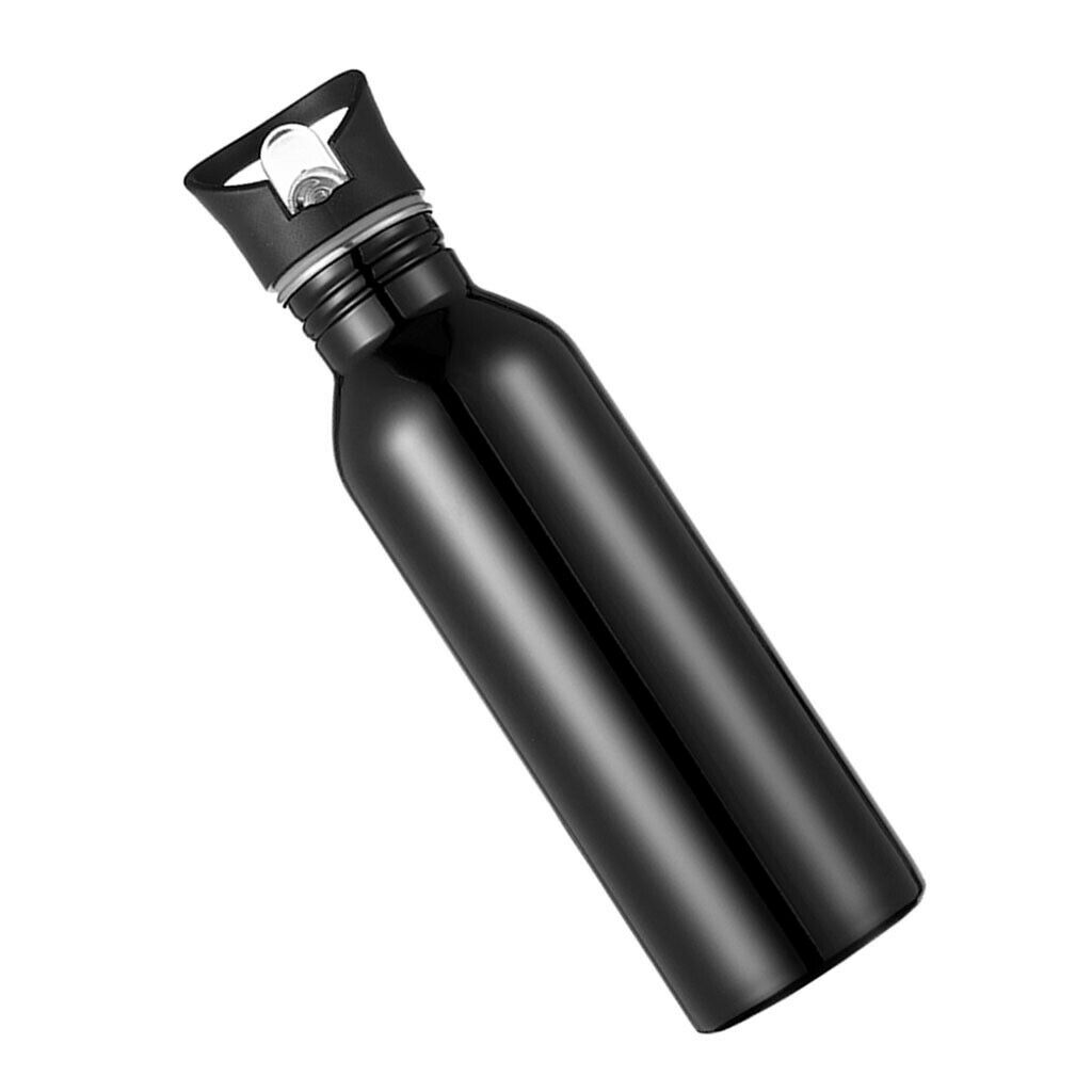 Pack of 2 Leakproof Solid Sports Water Bottle Gym 26oz Cups Suction Flask