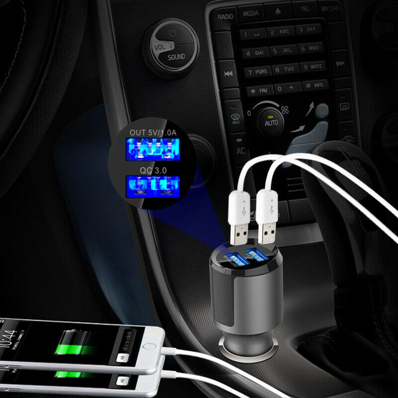 5V QC3.0 Fast PD Charger Car Mini Air Purification Humidifier Spray Water Tank
