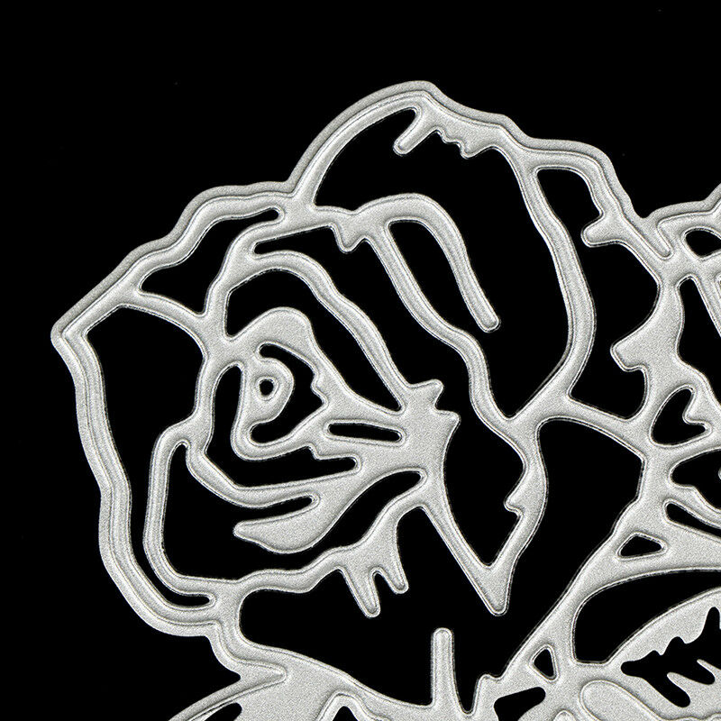rose flower metal cutting dies stencil scrapbook album paper embossing cr.l8