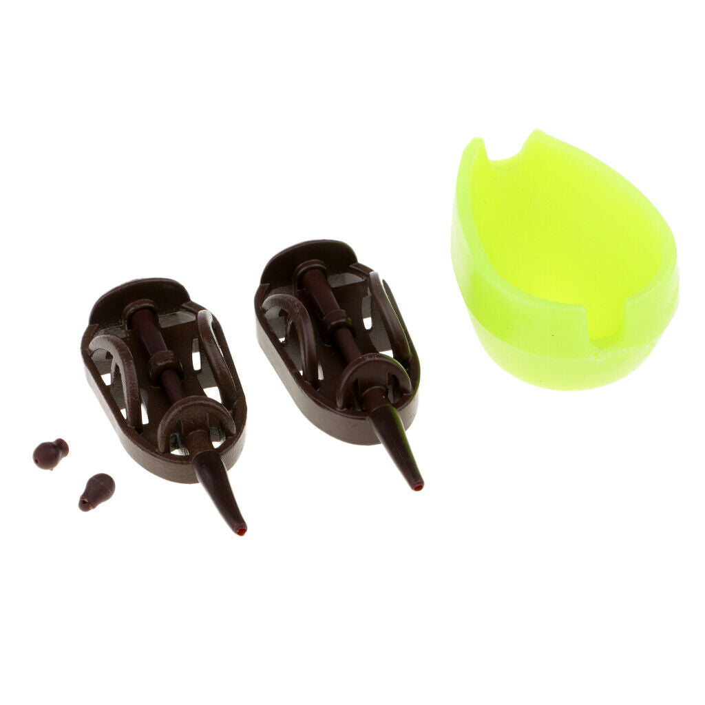 Fishing Inline Safe Method Feeder & Mould Range Set Carp Fishing Tackle A