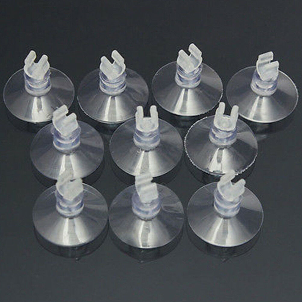10 Aquarium Fish Tank Suction Cup Sucker Holders For Air Line Tube Hose Pump DD