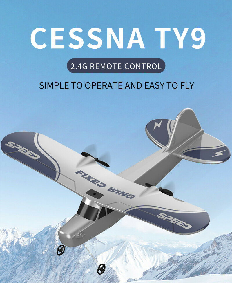 Outdoor Toys For Children TY9 Glider 2.4GHz  Beginner Electric RC Aircraft Drone