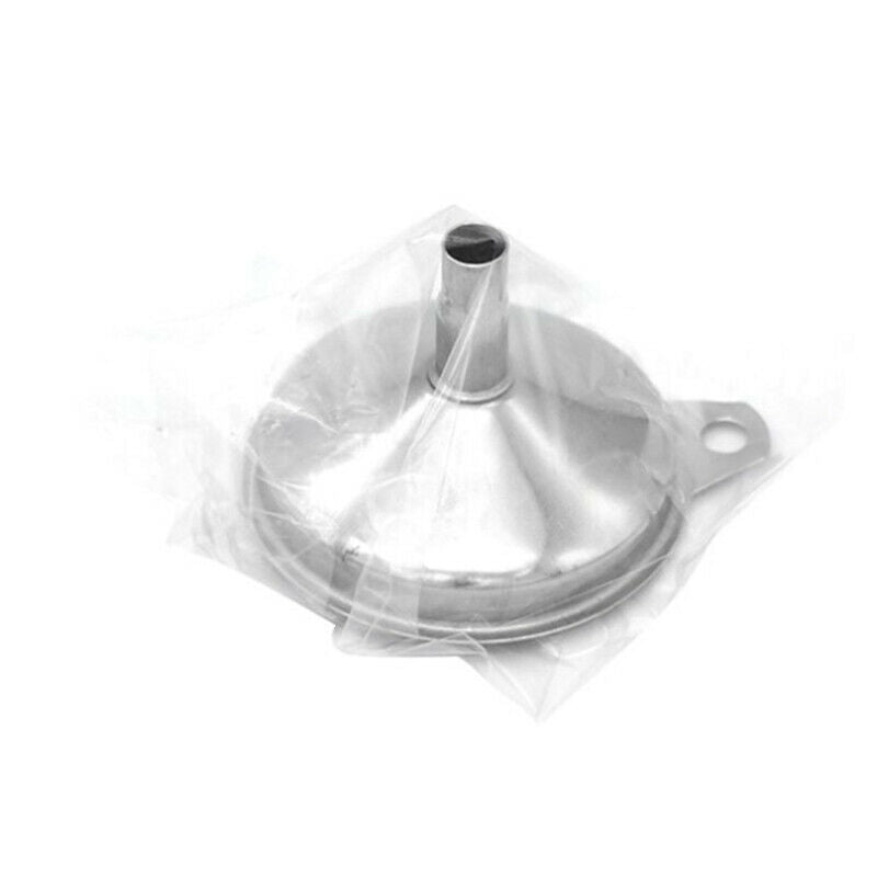 1pc Funnel Stainless Steel Filling Hip Flask Beer Liquid Oil Tools Small .l8