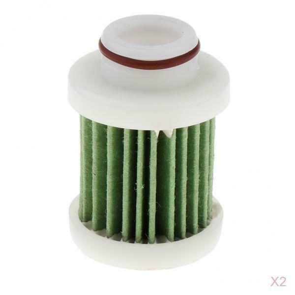 2x Fuel Filter 30mm For Suzuki Outboard DF200AP DF115A DF140A 15412-92J00